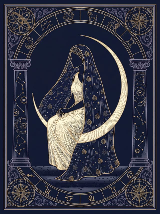 Lá Nữ Tư Tế (The High Priestess) — Major Arcana II