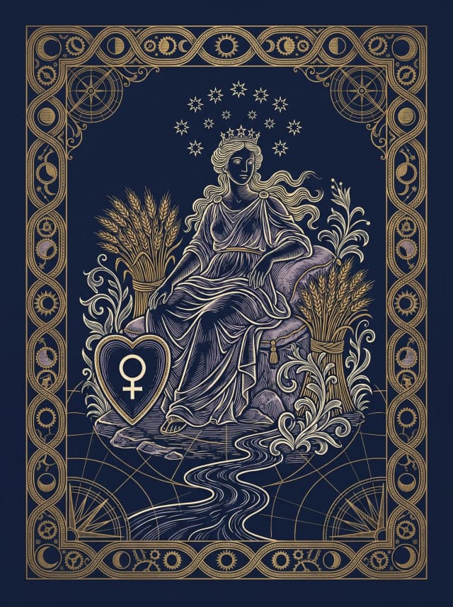 Lá Hoàng Hậu (The Empress) trong tarot tình yêu