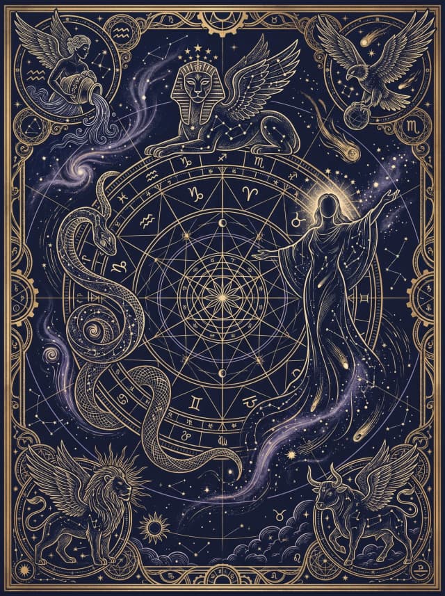 Lá Bánh Xe Vận Mệnh (Wheel of Fortune) — Major Arcana X