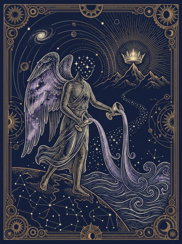 Lá Tiết Độ (Temperance) — Major Arcana XIV