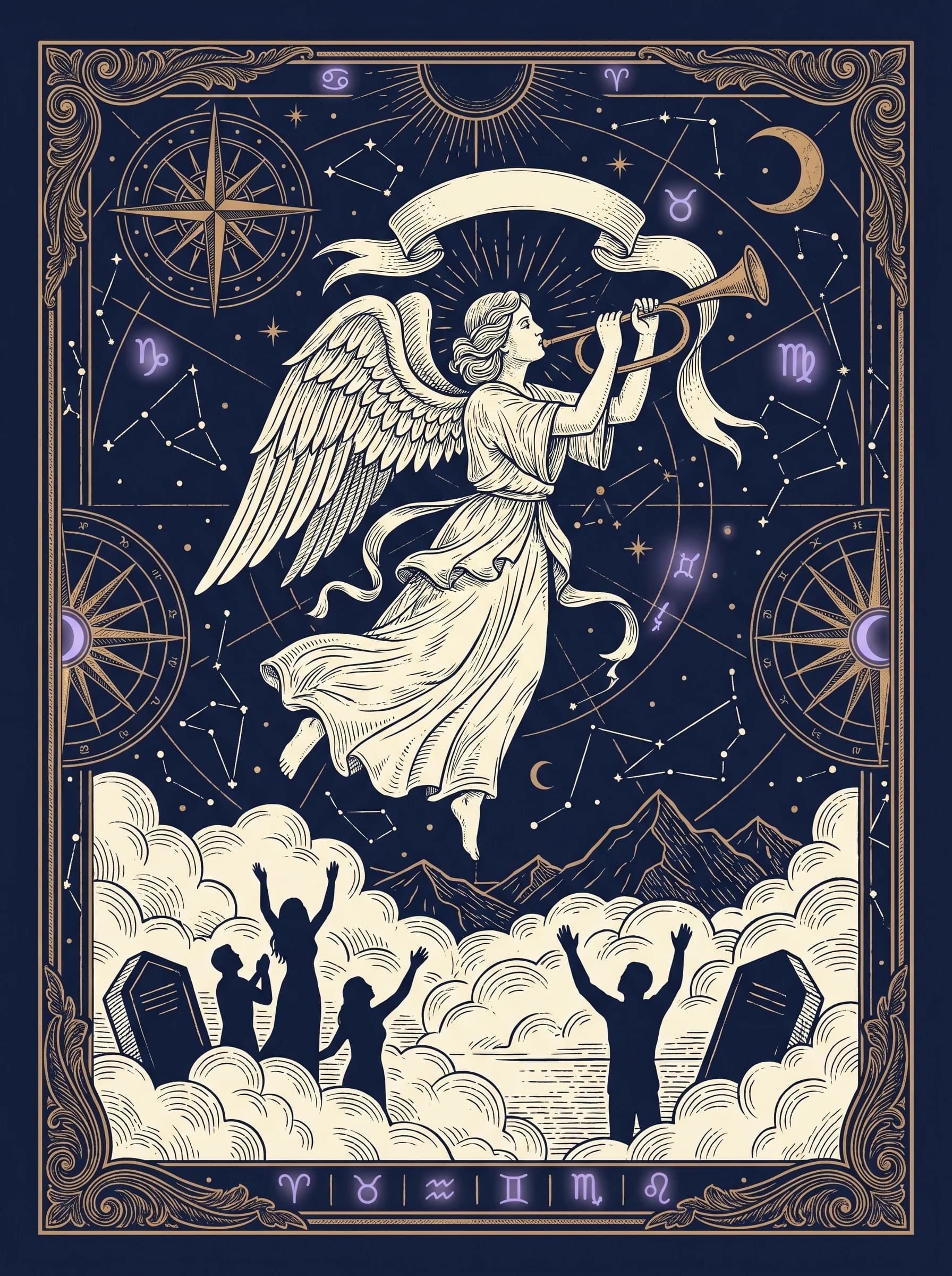 Lá Phán Xét (Judgement) — Major Arcana XX · SoiTarot