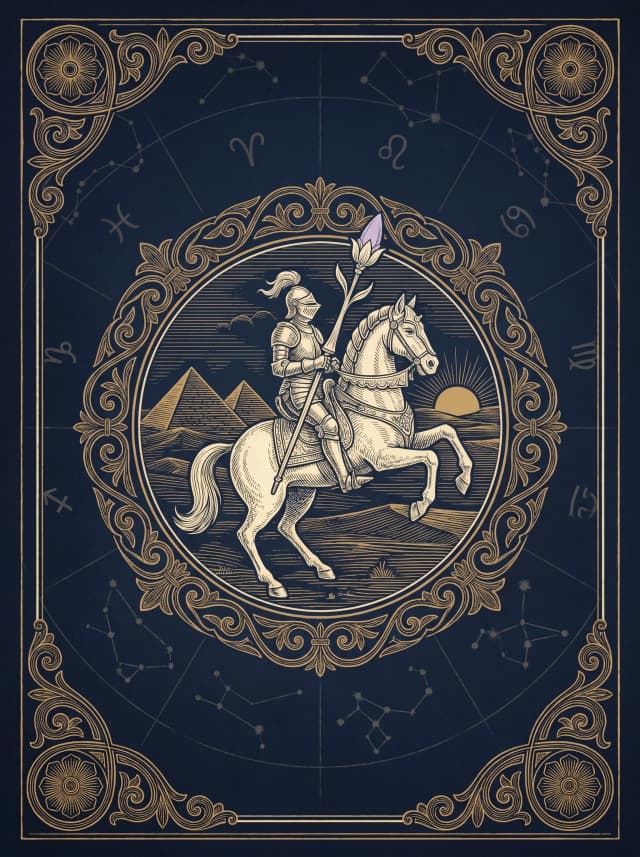 Lá Hiệp Sĩ Gậy (Knight of Wands) — Hiệp Sĩ
