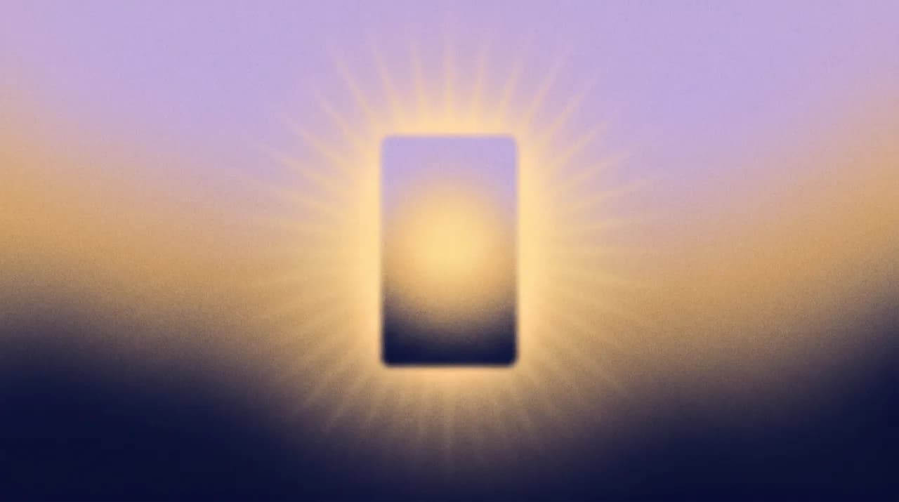 Trường năng lượng lá tarot của ngày — nền aura