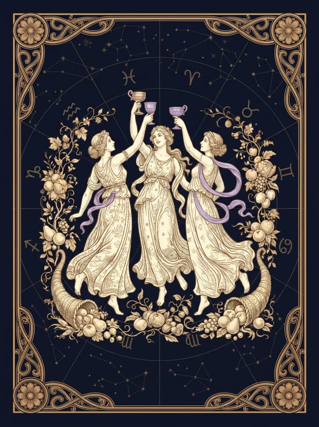 Lá Ba Cốc (Three of Cups) — III