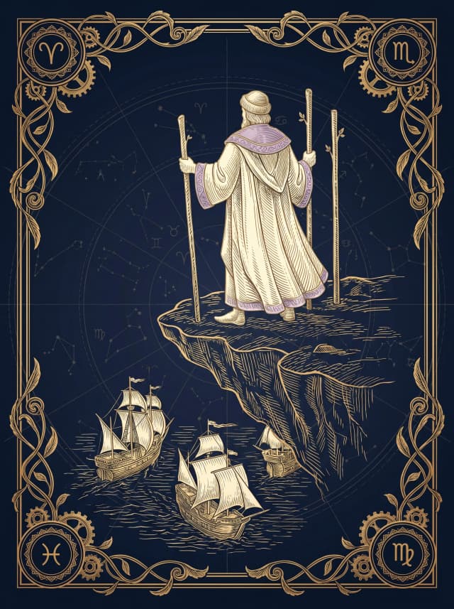 Lá Ba Gậy (Three of Wands) — III